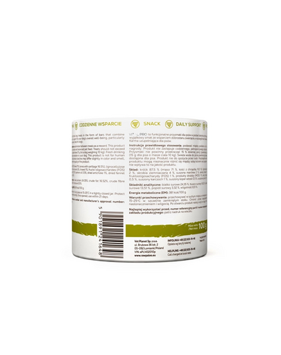 RAW PALEO Vital Pro Digestion Rabbit 100 g cu iepure recompensă pentru digestia câinilor medii și mari