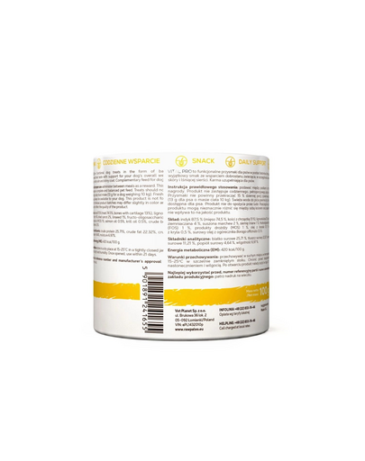 RAW PALEO Vital Pro Skin & Coat Turkey Mini recompensă piele și blană câini mici, curcan 100 g