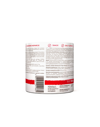 RAW PALEO Vital Pro Arthro Beef Mini cu vită 100 g recompensă funcțională monoproteică pentru articulațiile câinilor mici