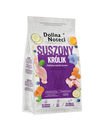 DOLINA NOTECI Premium hrană uscată pentru câini cu iepure 9 kg