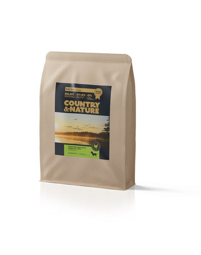 COUNTRY&amp;NATURE Duck with Turkey Recipe 2kg Hrana hipoalergenica pentru caini, cu rata si curcan