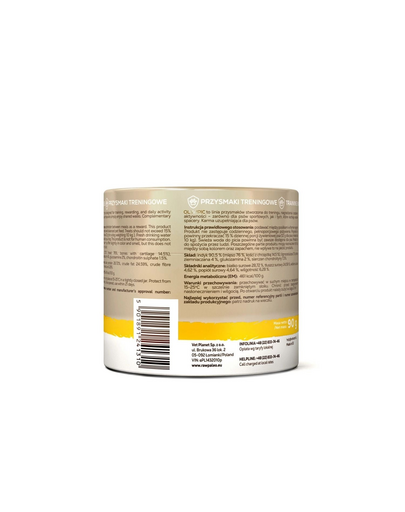 RAW PALEO Olympic Turkey Medium Large, recompensă hipoalergenică de antrenament pentru câini medii și mari, cu curcan, 90 g