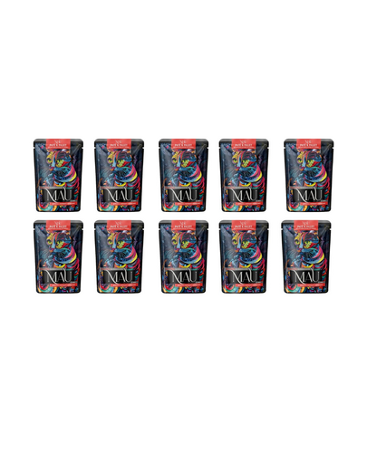 MAU Pate & Filet Vită cu cartofi dulci și rozmarin 10x85 g hrană umedă pentru pisici