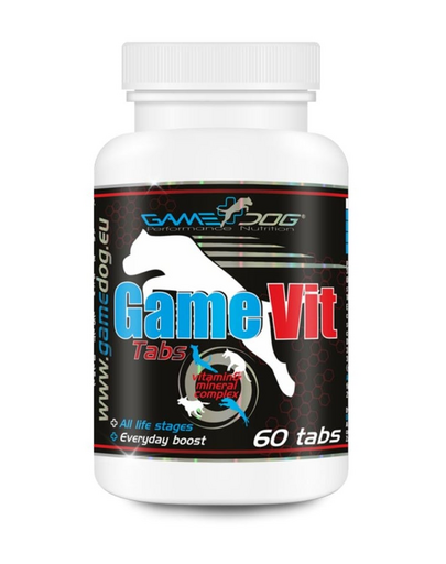 GAME DOG Vit 60 tab. kompleks witamin i minerałów dla psów w każdym wieku