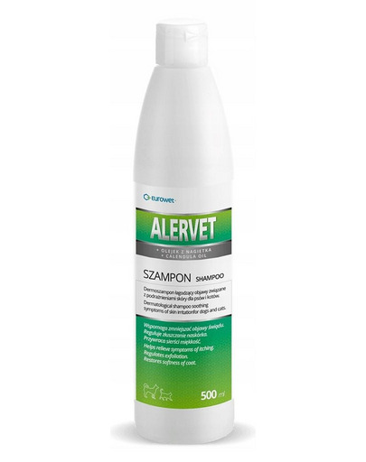 EUROWET Alervet șampon calmant pentru câini și pisici 500 ml