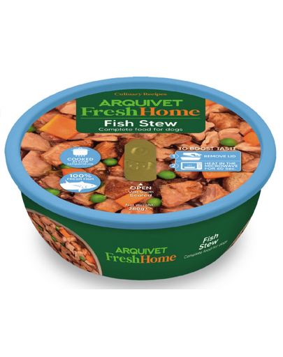 ARQUIVET Fresh Home hrană umedă monoproteică pentru câini adulți, cu ton și legume 280 g