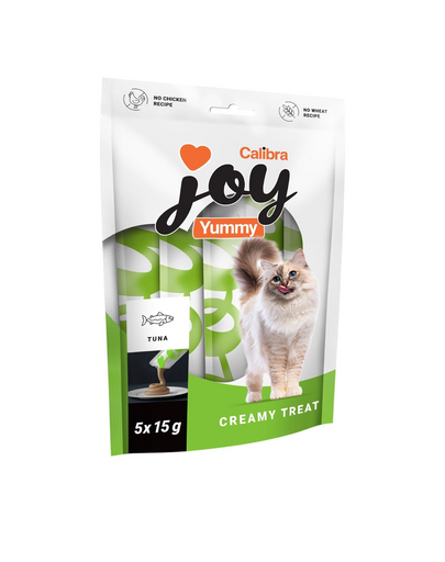 CALIBRA Joy Cat Yummy pastă cu ton pentru pisici 5x15 g