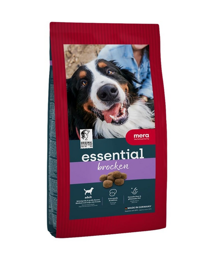 Hrană câini talie mare MERA Essential Brocken 12,5 kg crochete mari