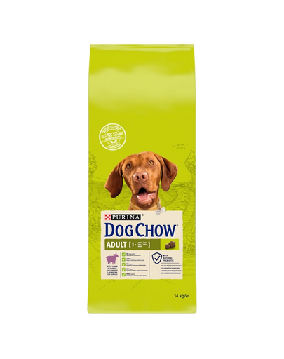 Dog Chow Adult jagnięcina 14 kg