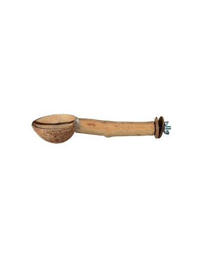 TRIXIE Bol apă din lemn de bambus pentru păsări 25 cm