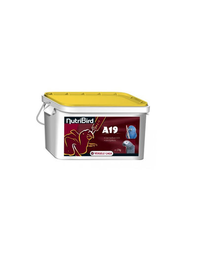 VERSELE-LAGA Nutribird a19 Hrana completa pentru hranirea puilor de pasare cu cerinte energetice ridicate 3 kg