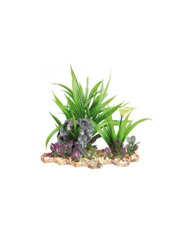 TRIXIE Plantă din plastic în pietriș 18 cm