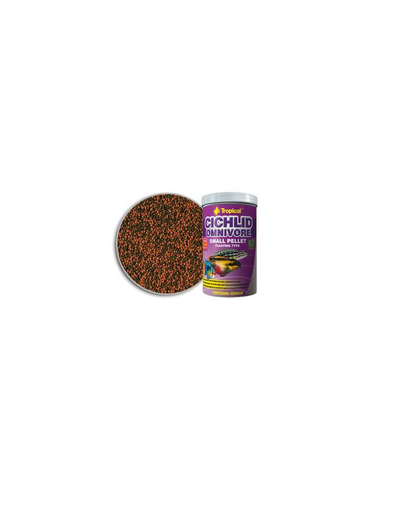 TROPICAL Cichlid omnivore small pellet 250 ml (90 g)
