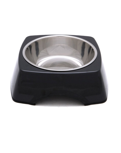 PET INN Bol melamină DB02 S 14 x 4.5 cm negru