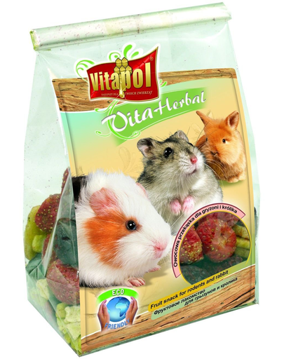 VITAPOL Gustare fructe pentru rozătoare 50 g