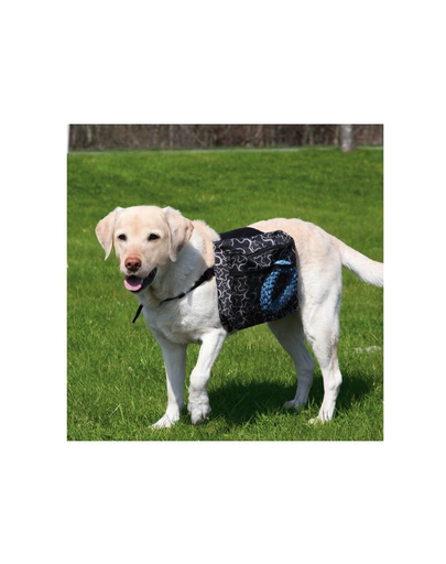 TRIXIE Rucsac pentru câini 28 x 18 cm negru L