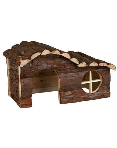 TRIXIE Căsuță pentru porcușor de guinea Hanna cu acoperiș în valuri 31 x 19 x 19 cm