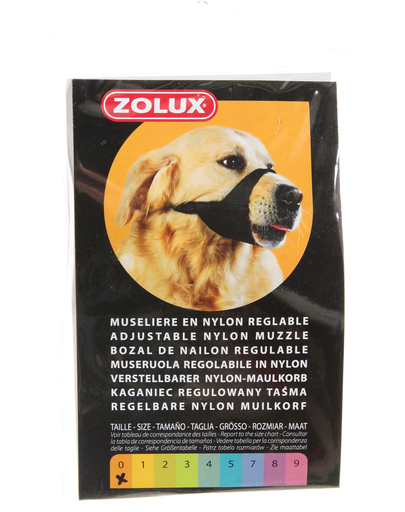 ZOLUX Botniță ajustabilă din nailon mărimea 9