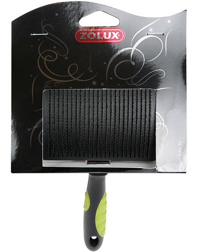 ZOLUX Bursten perie plastic cu dinți retractabili medie 10,5 cm