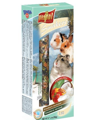 VITAPOL Smakers pentru rozătoare - vară 2 buc. / 90 g