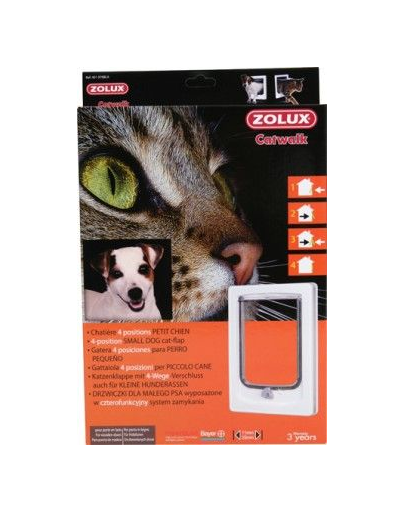 ZOLUX Ușițe pentru câini mici Catwalk - alb