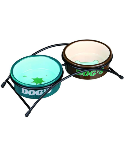 TRIXIE Set boluri ceramice 2 x 1l / 20 cm