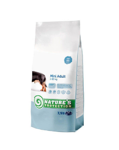 NATURES PROTECTION Mini Adult Miel și Orez 7.5 kg