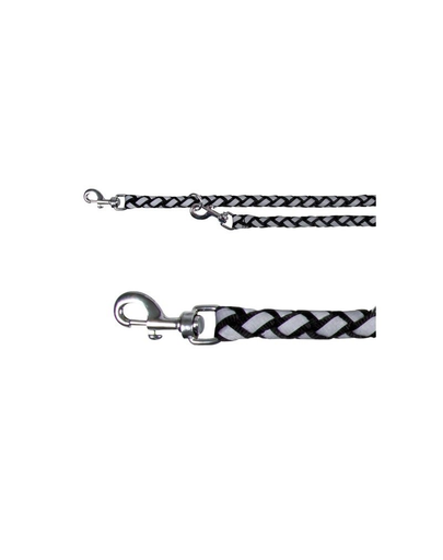TRIXIE Lesă nailon 2 m/18 mm negru