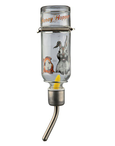 TRIXIE Adăpător pentru rozătoare "Honey & Hopper", sticlă 500 ml