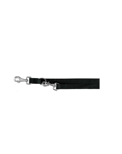 TRIXIE Lesă double L 2 m/25 mm negru