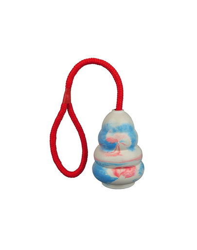TRIXIE Jucărie dentiție din cauciuc pe sfoară  6,5 cm / 30 cm
