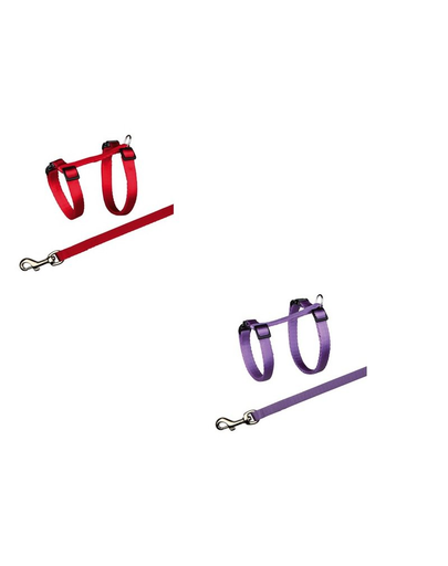 TRIXIE Ham cu lesă pentru pisici mix colors 26-43 cm/10 mm