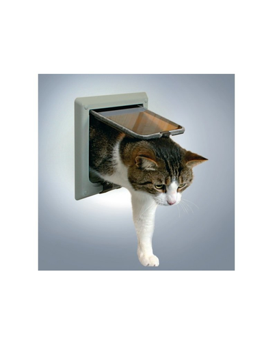 TRIXIE Ușă pentru pisici Freecat' gri