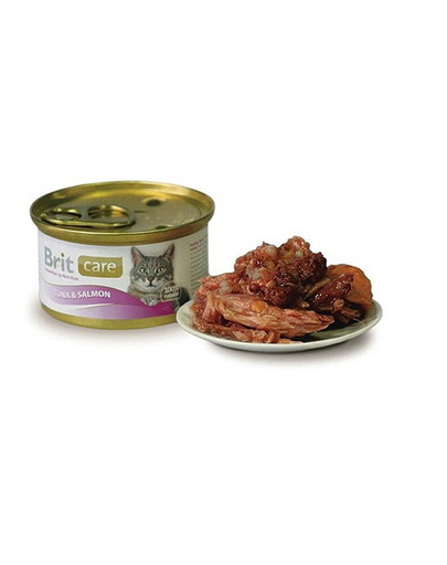 Brit cu ton și somon 80 g