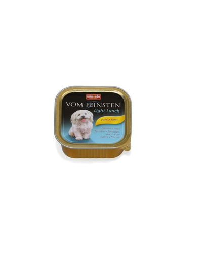 ANIMONDA Vom Feinsten Light Lunch curcan și brânză 150 g