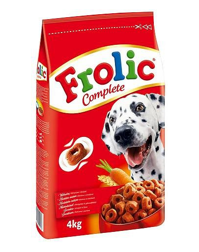 FROLIC vită legume și cereale 4 kg