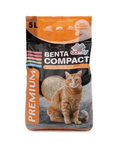COMFY Nisip litieră Benta compact bentonită 5 L parfumat
