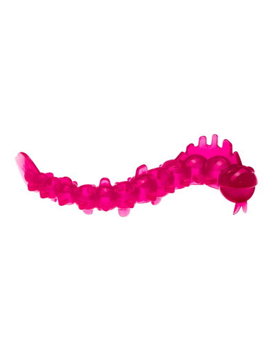 COMFY Jucărie Snacky Worm roz 22x8 cm