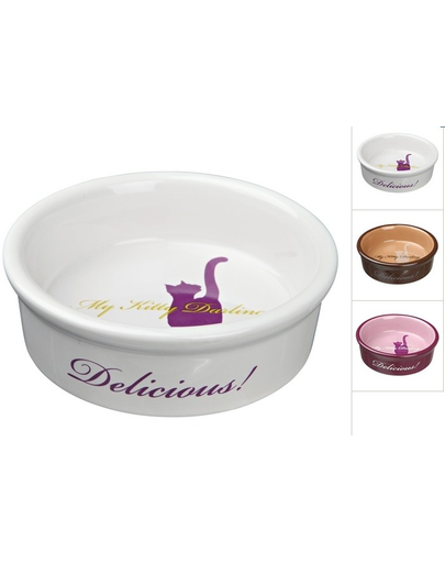 TRIXIE Bol Ceramic "MY kitty DARLING", 0.2 l / o 15 cm