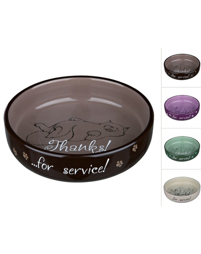 TRIXIE Bol Ceramic pentru pisici cu botul turtit 0.3 L