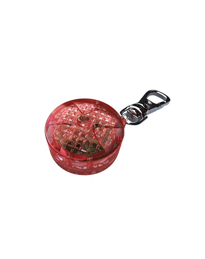 TRIXIE Medalion reflectorizant pentru pisici și căței 2.5 cm roșu