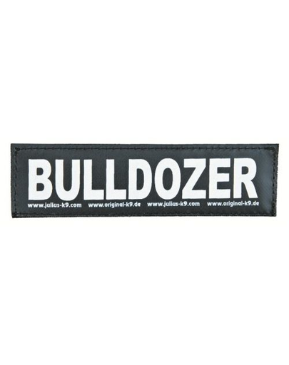 TRIXIE Julius-K9 velcro stickers. s. bulldozer