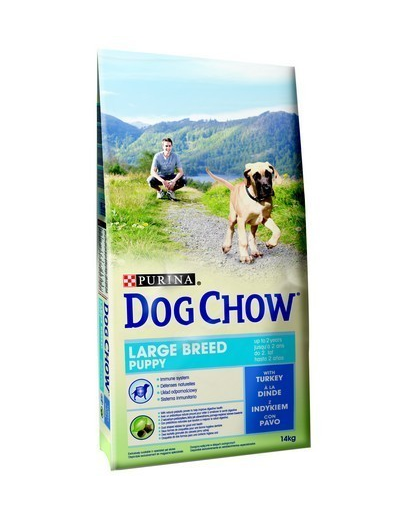 Purina Dog Chow puppy talie mare 14 kg