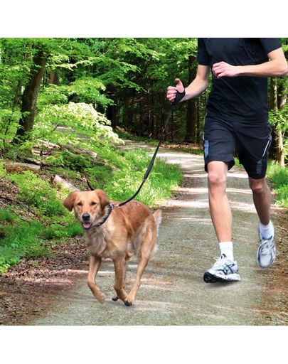 TRIXIE Lesă pentru jogging 0.90–1.30 M cu amortizor