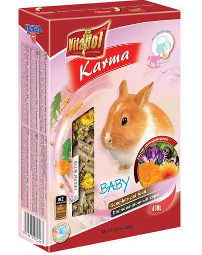 VITAPOL Hrană pentru iepure BABY 400 g