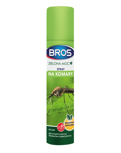 BROS Green Power spray anti-țânțari și căpușe 90ml