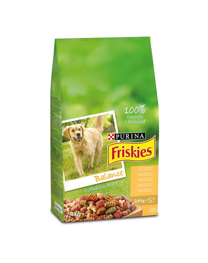 FRISKIES  Balance Hrana uscata pentru caini adulti, cu pui si adaos de legume 500 g