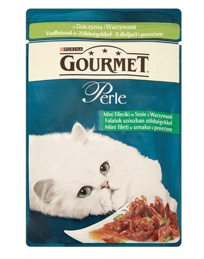 Gourmet Perle vânat cu legume 85 g