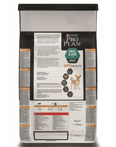 PURINA Pro Plan Small&Mini Adult hrana uscata caini adulti talie mica, cu pui 7 kg