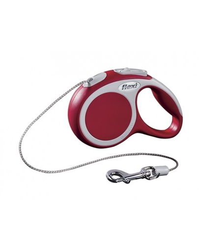 FLEXI Lesă vario XS frânghie 3 M red